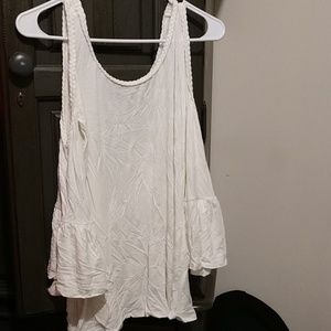White gypsy top